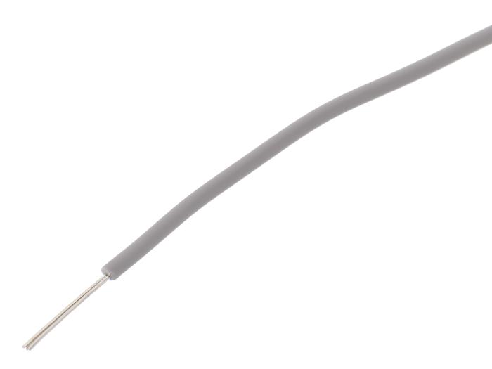 Kopplingstråd AWG24 flertrådig - grå /m @ electrokit (1 av 1)
