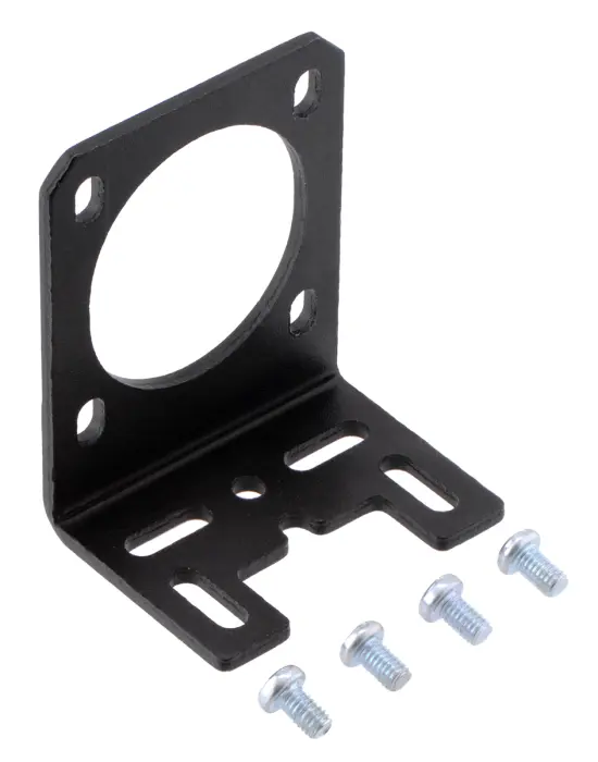Mounting bracket for stepper motor NEMA14 @ electrokit (1 of 3)