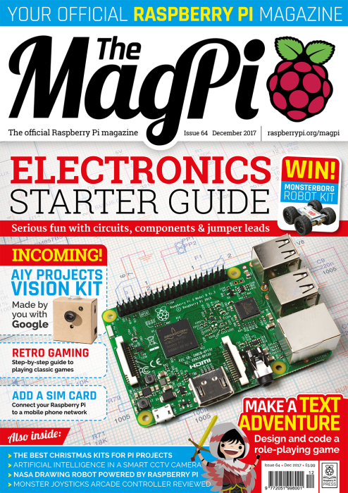 MagPi #64 @ electrokit (1 av 3)