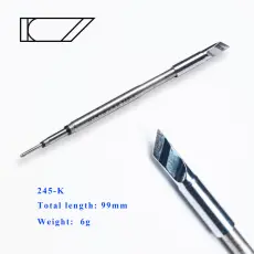 L&ouml;dspets till TS1M (T245) kniv 4.5mm 200W @ electrokit