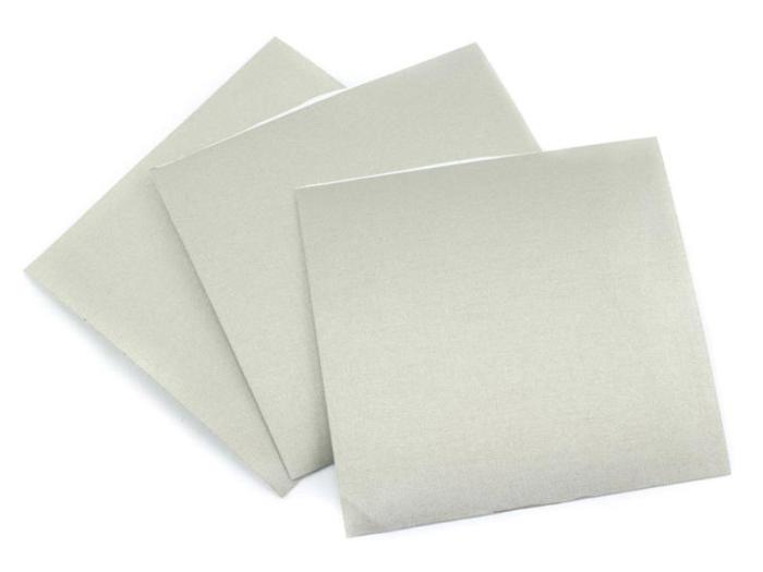 Conductive fabric 100 x 100mm adhesive 3-pack @ electrokit (1 of 2)