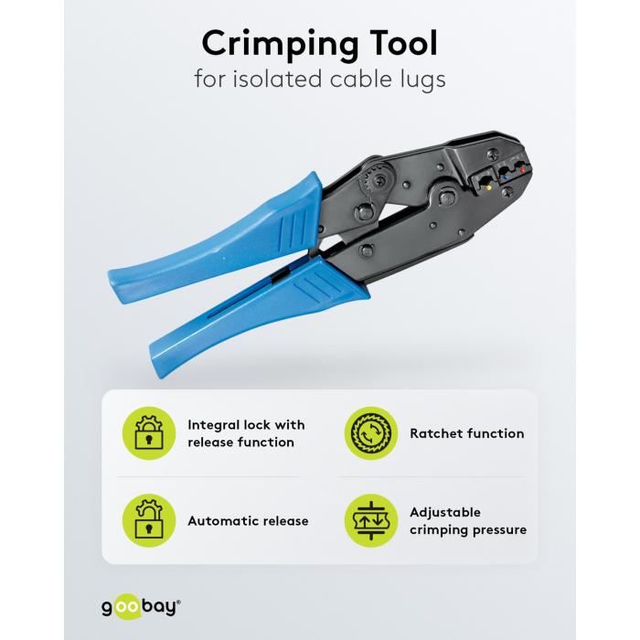 Crimping tool for isolated cable lugs @ electrokit (4 of 5)