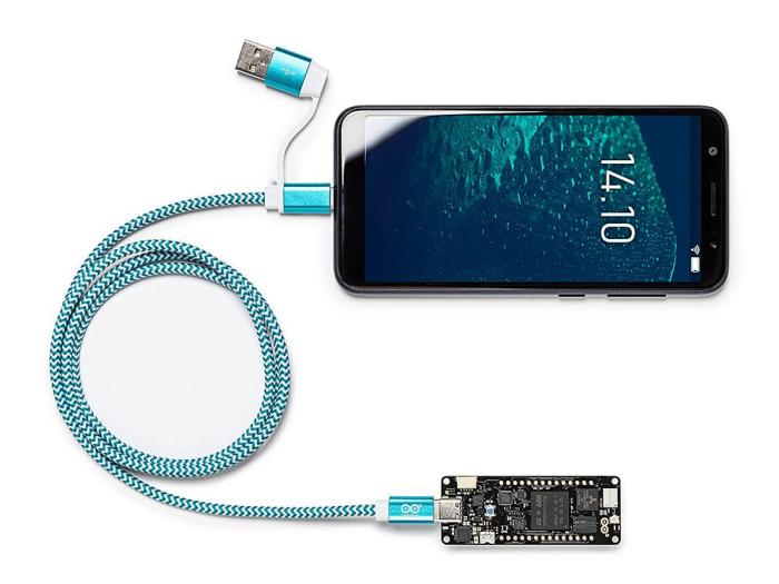 Arduino USB-kabel A/C-hane - C-hane 1m @ electrokit (2 of 5)