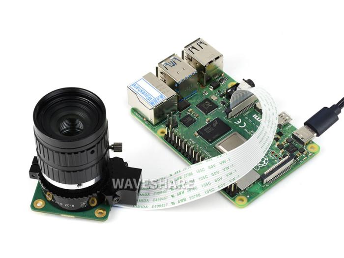25mm telephoto for Raspberry Pi cameras C-mount @ electrokit (5 of 6)