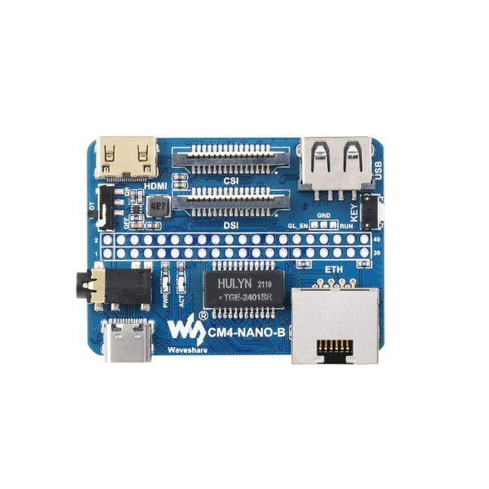 Nano Base Board för Compute Module 4 @ electrokit (3 av 5)