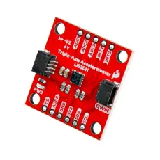 3-axlig accelerometer LIS3DH - Qwiic @ electrokit