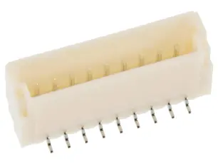 Stiftlist SR 9-pol 1.0mm @ electrokit