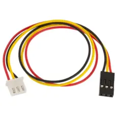 Adapterkabel 3-pol JST-XH till 3-pol dupont 240mm @ electrokit