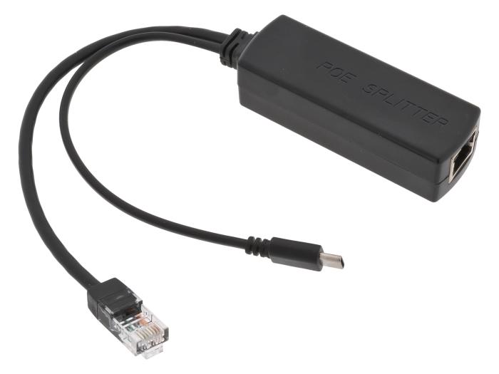 PoE Splitter 5V/2A till USB-C @ electrokit (1 av 2)