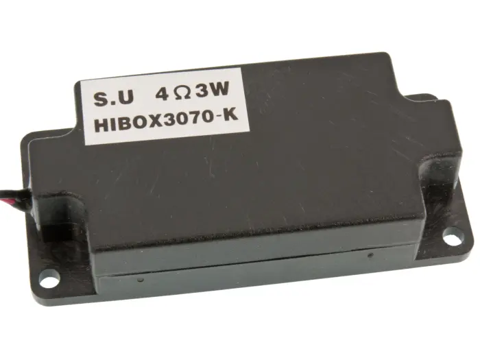Högtalare 4ohm 3W i låda med JST-kontakt @ electrokit (2 av 3)