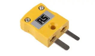 Thermocouple Mini Plug Type-K @ electrokit