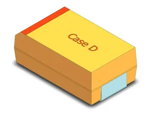 Tantal T491 SMD-D 47uF 20V 10% @ electrokit