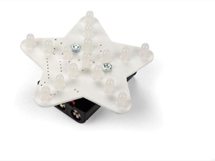 Blinkande vit LED-stjärna med effekter @ electrokit (3 av 5)