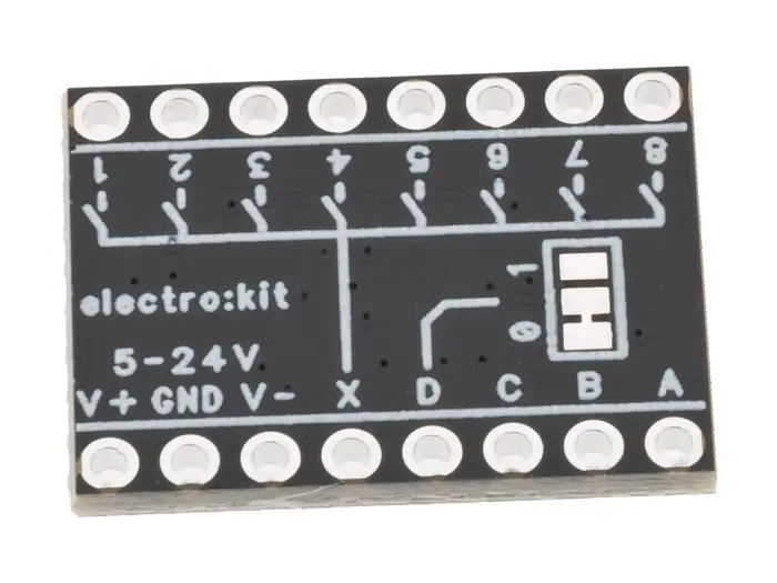 TMUX4051 analog multiplexer 8-kan monterad på kort @ electrokit (3 av 5)