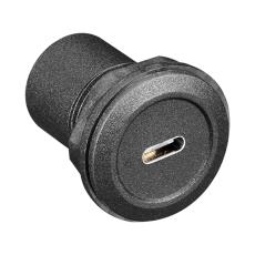 USB-C paneladapter hona till hona @ electrokit