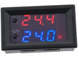Termostat -50 till +110°C panelmonterad @ electrokit