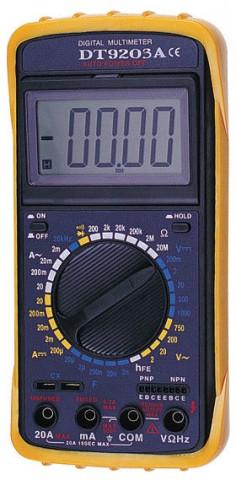 Buy DVM-9203 Digital multimeter at the right price @ electrokit