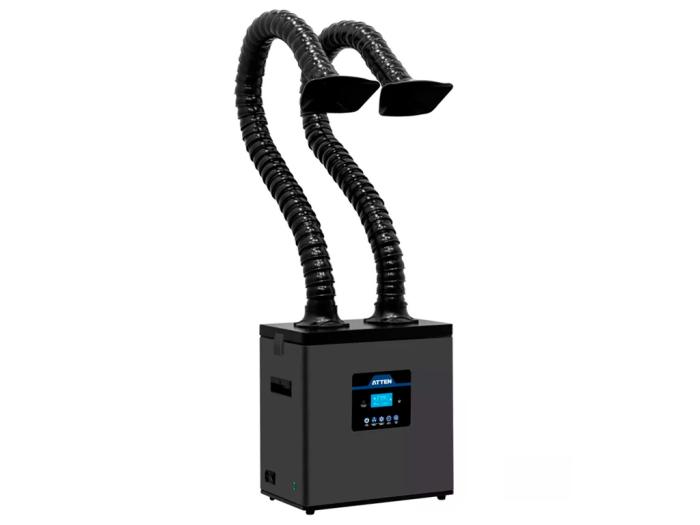 Lödrökutsug 2-uttag ST-1202D @ electrokit (1 av 2)