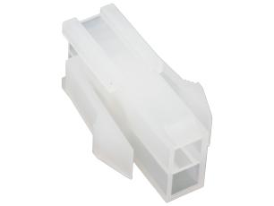 Contact housing Mini-Fit Jr male 1x2p @ electrokit