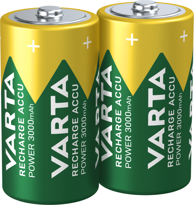 NiMH C batteri laddbart 1.2V 3000mAh Varta 2-pack @ electrokit (2 av 2)