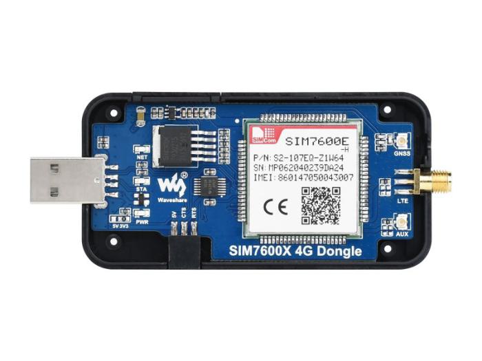 4G / GNSS USB dongle SIM7600E-H @ electrokit (5 av 9)