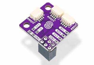 Qwiic mini HAT med 3-portar f&ouml;r Raspberry Pi @ electrokit