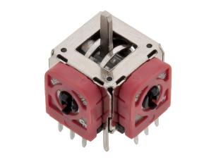 Joystick 2-axel 5k 17x17mm @ electrokit