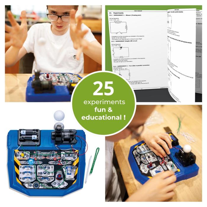 Experimentlåda för elektronik - 25 projekt @ electrokit (5 av 12)