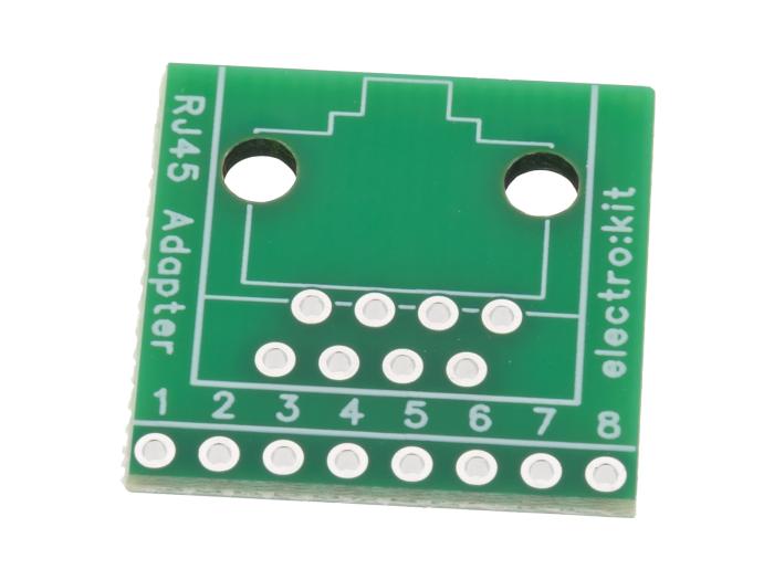 Adapterkort RJ45 / 8P8 @ electrokit (1 av 5)