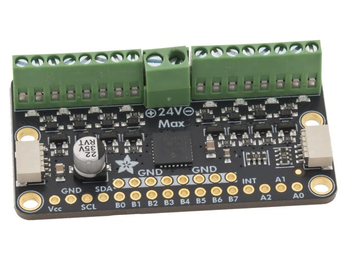 Driver board 8-ch QWIIC 30V 3A @ electrokit (3 of 4)