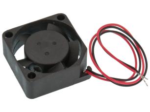 Fläkt 25x25x10mm 12V 120mA 13000rpm @ electrokit