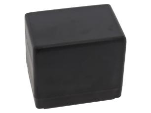 Apparatlåda 72x50x63mm svart @ electrokit