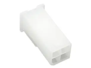 Kontakthus Mini-Fit Jr hane 2x2p ATX12V P4 4-pin @ electrokit