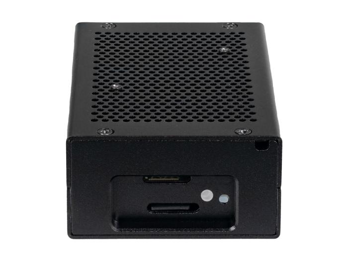 Inbyggnadslåda för Raspberry Pi 5 - aluminium @ electrokit (2 av 2)
