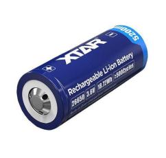 Battery Li-Ion 26650 3.7V 5200mAh with protection Xtar @ electrokit