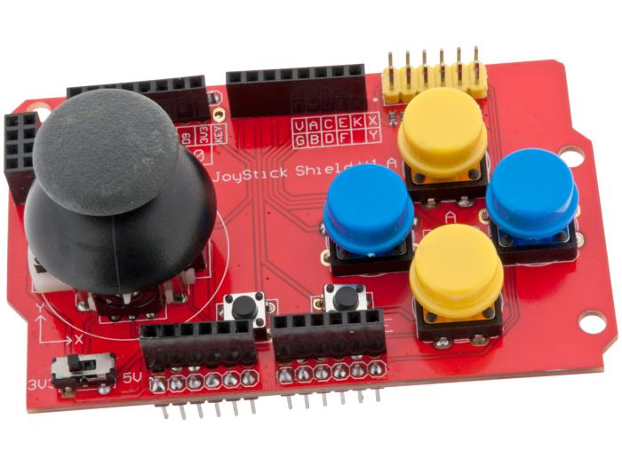 Joystick Shield (monterad) @ electrokit (1 av 3)