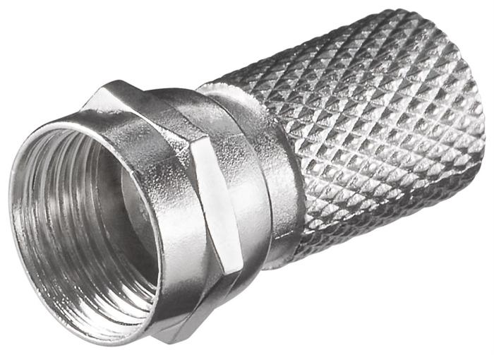 F-kontakt hane 7mm twist-on @ electrokit (1 av 1)