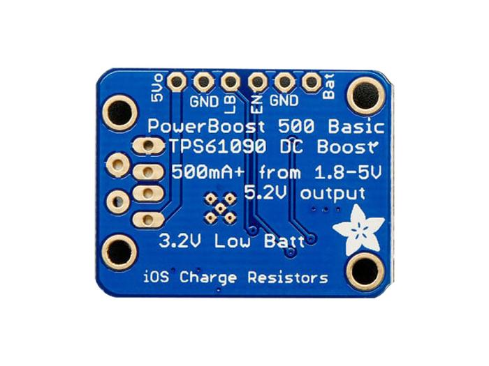PowerBoost laddare 1.8V / 5V USB @ 500mA @ electrokit (2 av 6)