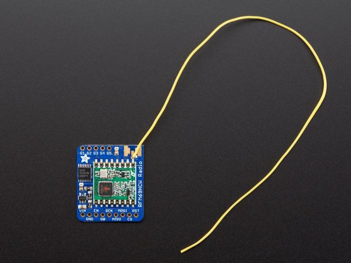 Adafruit 868 MHz transceiver RFM69HCW @ electrokit (7 av 7)