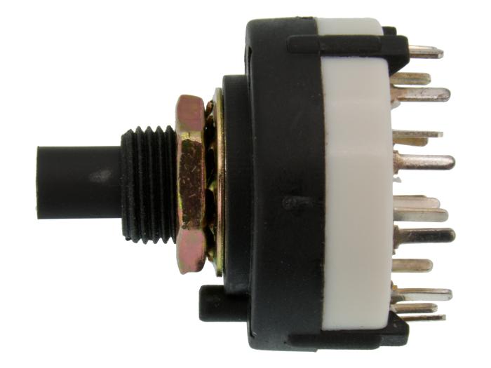 Vridomkopplare 4 lägen 3 pol PCB (restparti) @ electrokit (3 av 3)