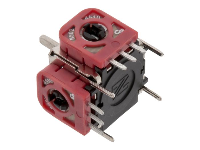 Joystick 2-axel 5k 17x17mm @ electrokit (2 av 2)