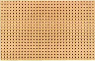 Experimentkort FR2 3-hål 100x160mm @ electrokit