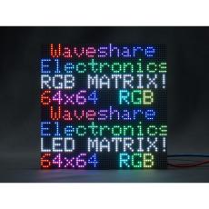 Fullf&auml;rgs-panel 3mm RGB-LED matris 64x64px 192x192mm P3 @ electrokit