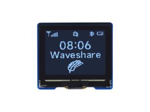 LCD OLED 1.32" 128x96 gråskala SPI/I2C @ electrokit