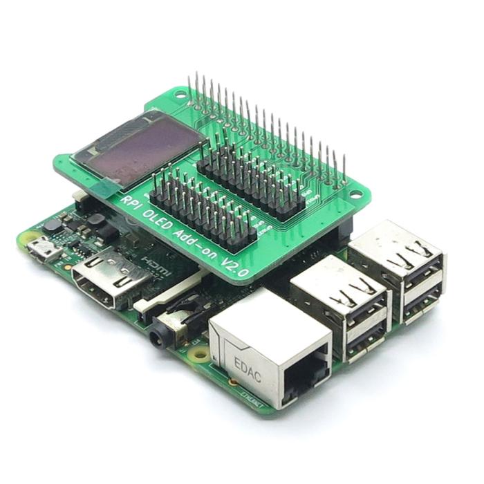 128x64px OLED för Raspberry Pi @ electrokit (4 av 4)
