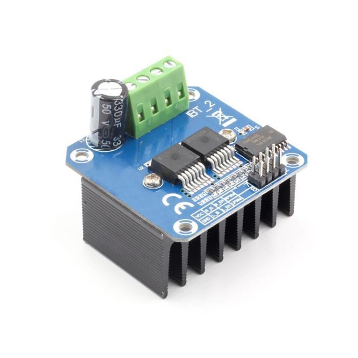 Motor driver dual H-bridge 5.5-27V 43A - BTS7960 @ electrokit (4 of 6)