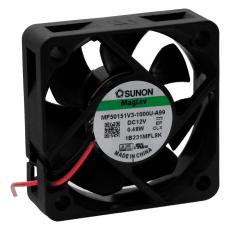 Fan 50x50x15mm 12VDC 20dBA 17m³/h @ electrokit