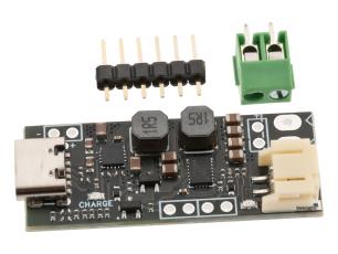 LiPo-laddarmodul och DCDC-omvandlare 3.3V/5V @ electrokit