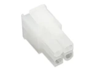 Kontakthus Mini-Fit Jr hona 2x2p ATX12V P4 4-pin @ electrokit