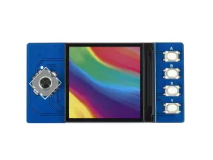 1.3" LCD 240x240 f&ouml;r Raspberry Pi Pico med navigering + 4 knappar @ electrokit